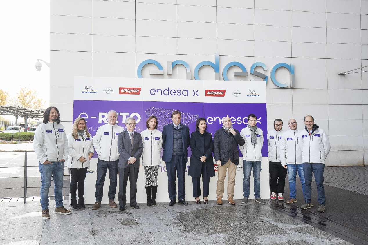 El e-Reto de Autopista y Endesa concluye en Madrid tras casi 7.000 km en coche eléctrico