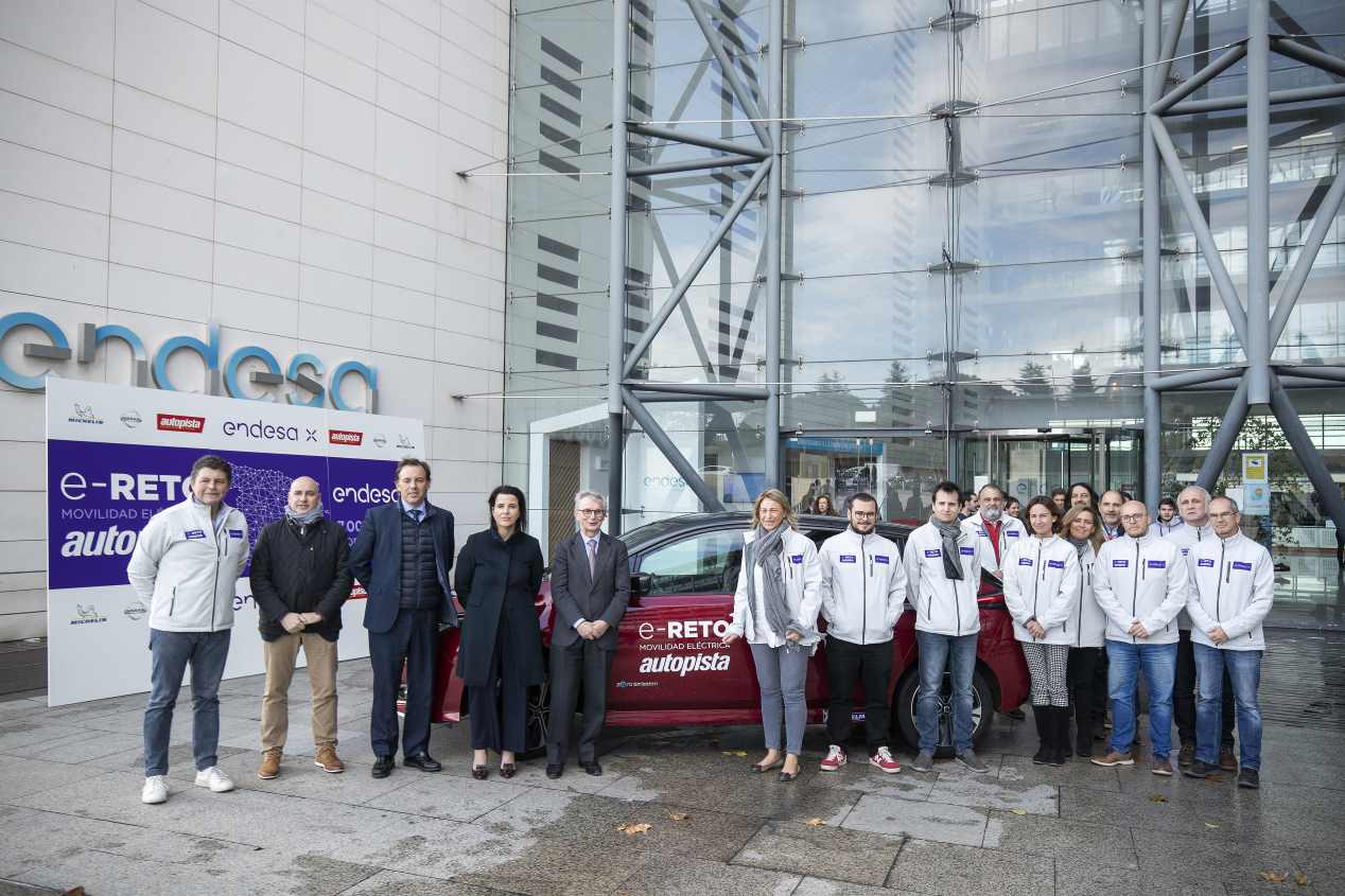 El e-Reto de Autopista y Endesa concluye en Madrid tras casi 7.000 km en coche eléctrico