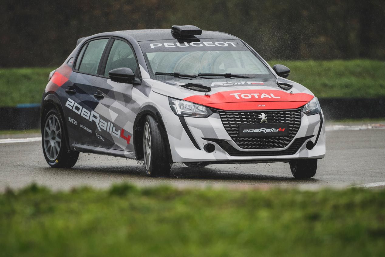 Peugeot 208 Rally 4: el nuevo coche de rallyes de la marca francesa