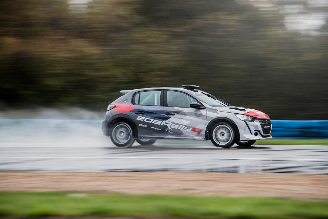 Peugeot 208 Rally 4: el nuevo coche de rallyes de la marca francesa