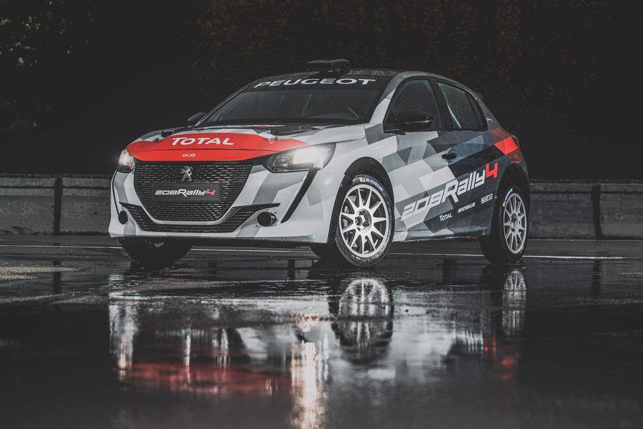 Peugeot 208 Rally 4: el nuevo coche de rallyes de la marca francesa