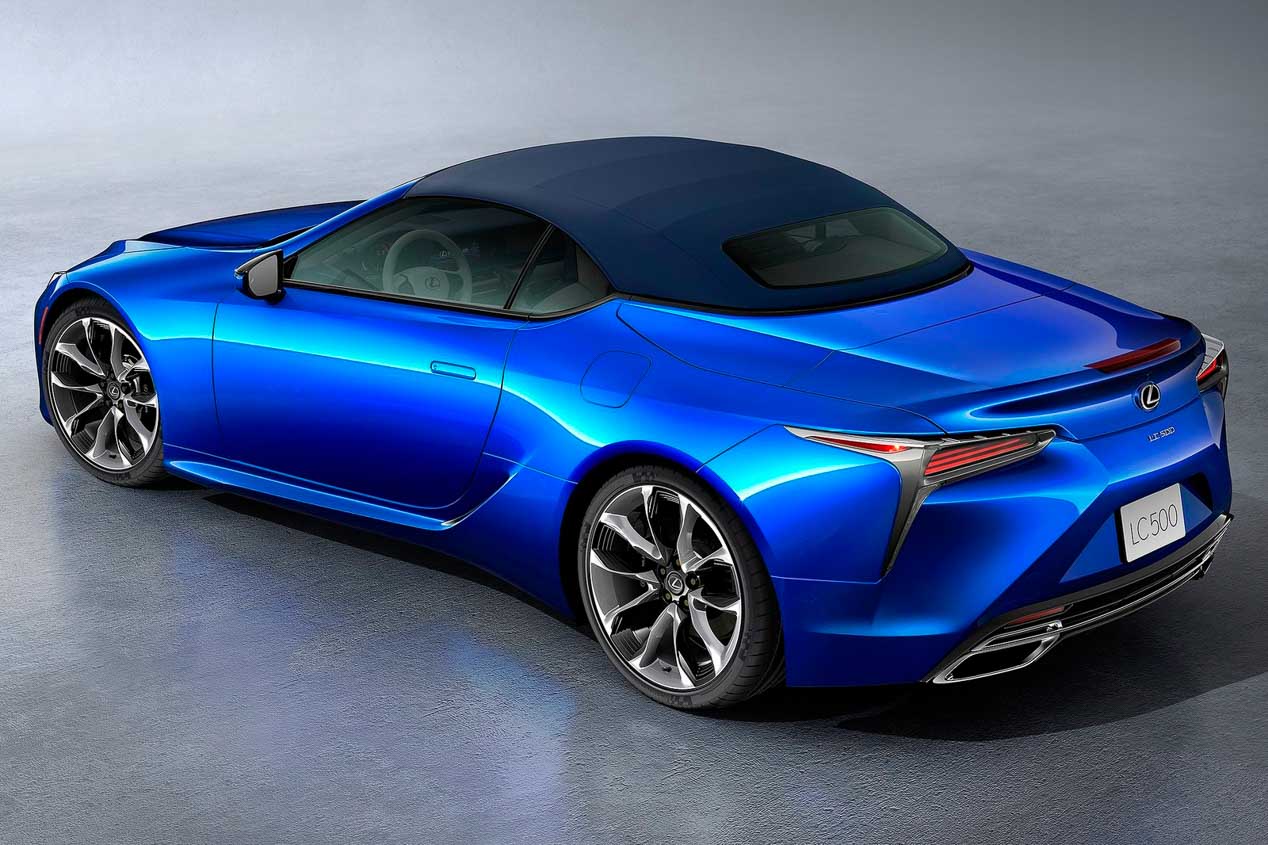 Todo sobre el nuevo Lexus LC 500 Cabrio