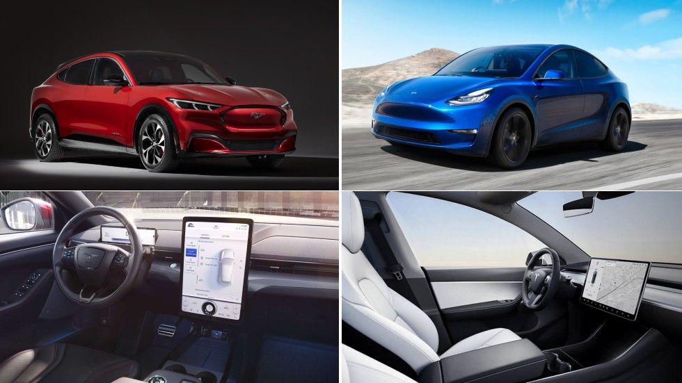 Ford Mustang Mach-E vs Tesla Model Y: duelo de nuevos SUV en 2020, ¿cuál es mejor?