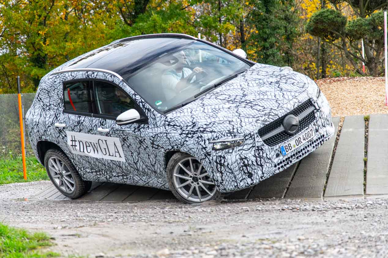 Nos sentamos en el próximo Mercedes GLA