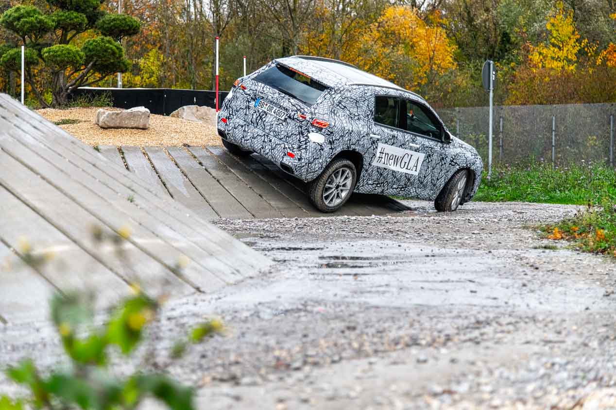 Nos sentamos en el próximo Mercedes GLA