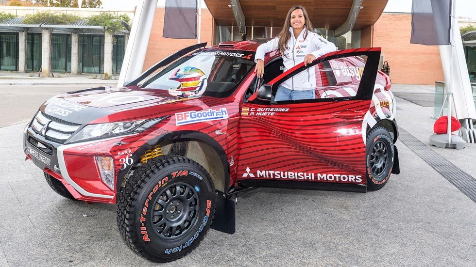 Cristina Gutiérrez presenta su Mitsubishi Eclipse Cross Proto para el Dakar 2020