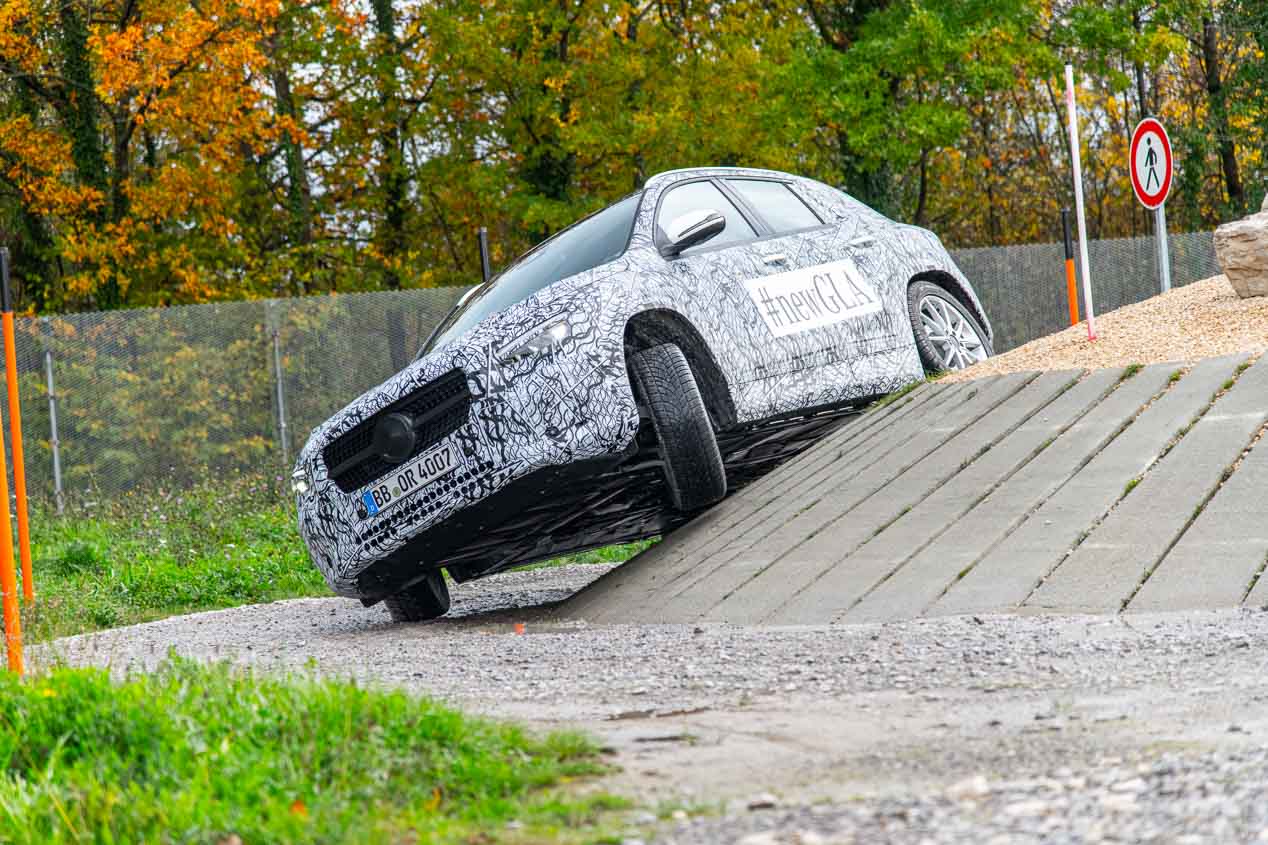 Nos sentamos en el próximo Mercedes GLA