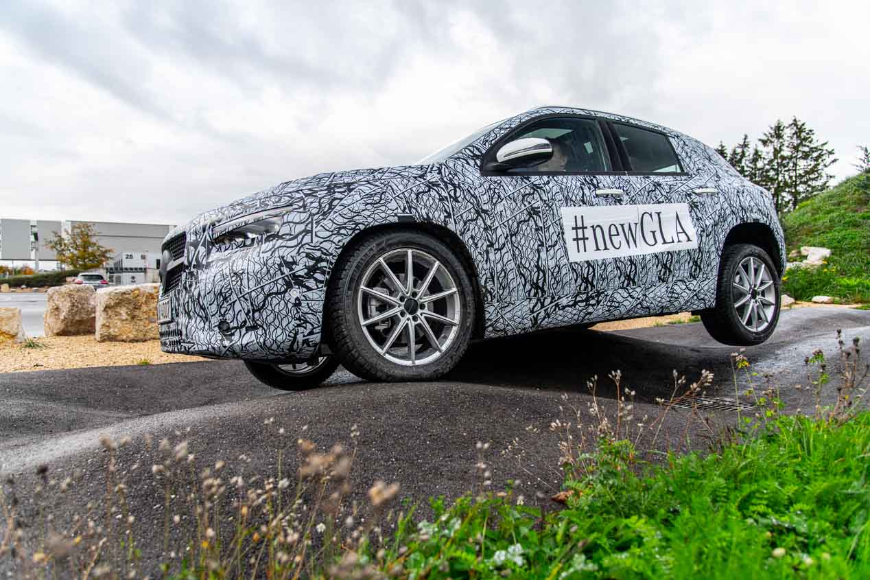 Nos sentamos en el próximo Mercedes GLA