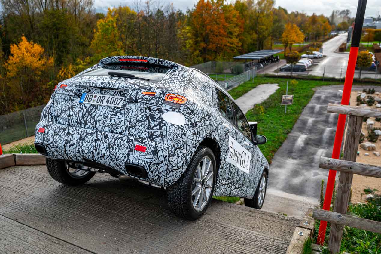 Nos sentamos en el próximo Mercedes GLA