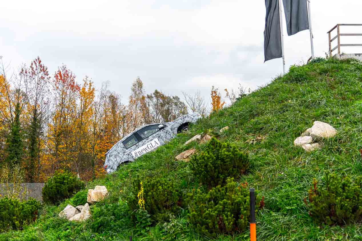 Nos sentamos en el próximo Mercedes GLA