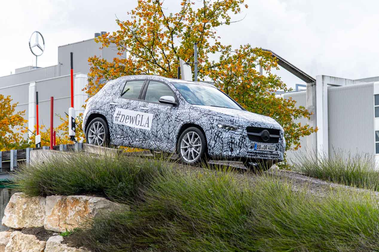 Nos sentamos en el próximo Mercedes GLA