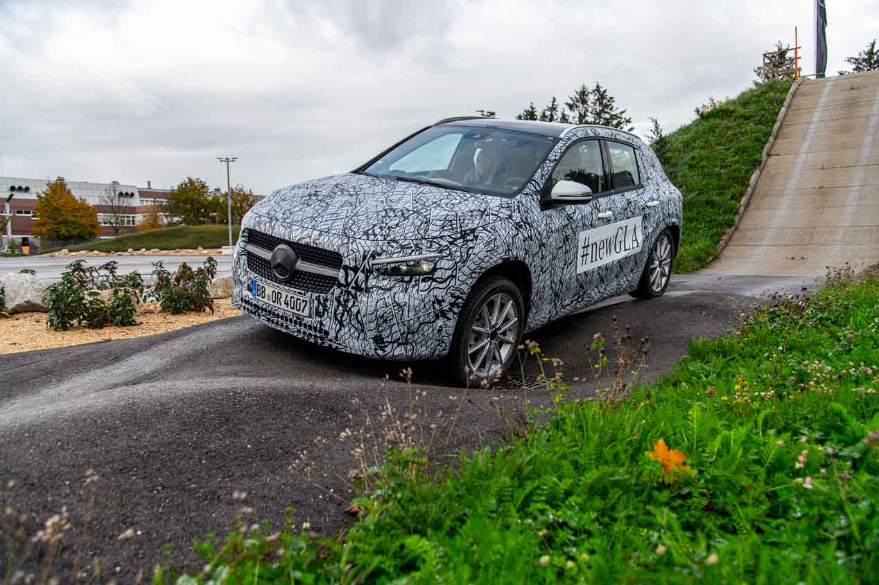 Nos sentamos en el próximo Mercedes GLA