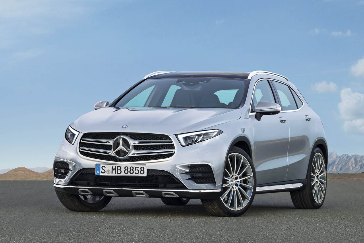 Nos sentamos en el próximo Mercedes GLA
