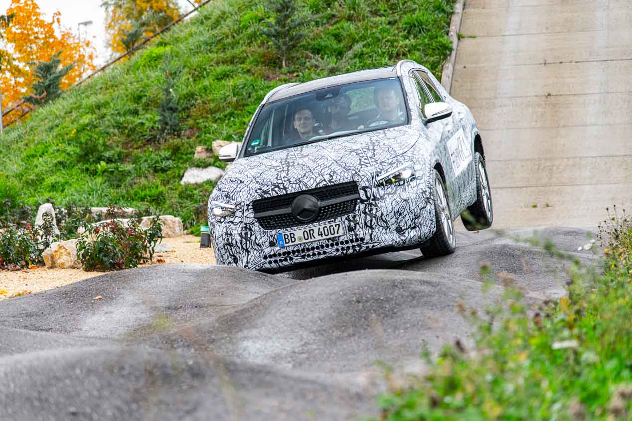 Nos sentamos en el próximo Mercedes GLA