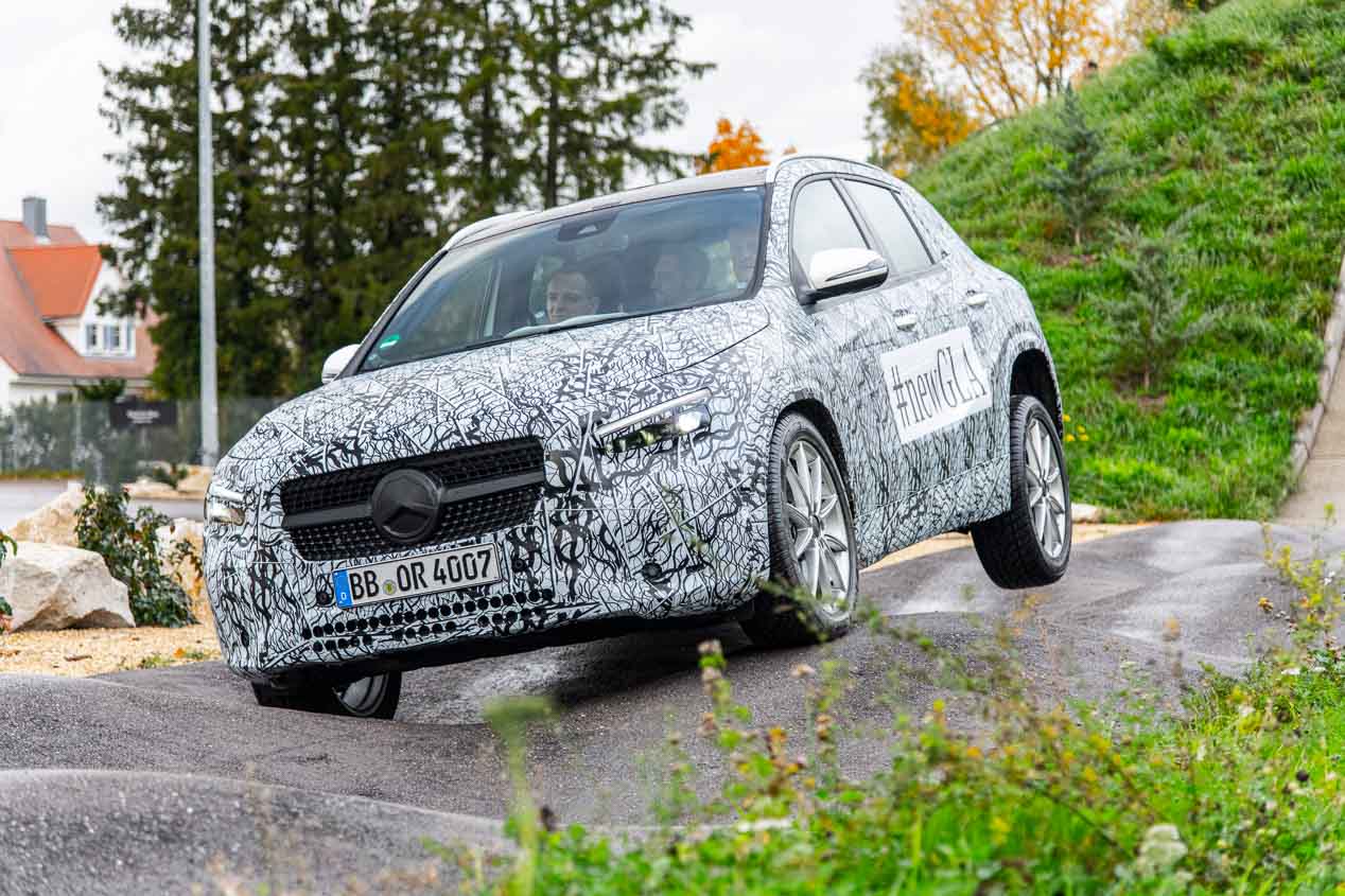Nos sentamos en el próximo Mercedes GLA
