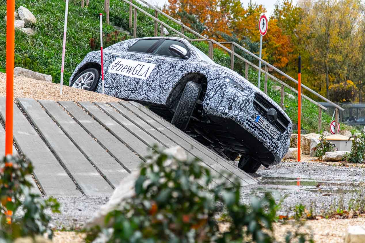 Nos sentamos en el próximo Mercedes GLA