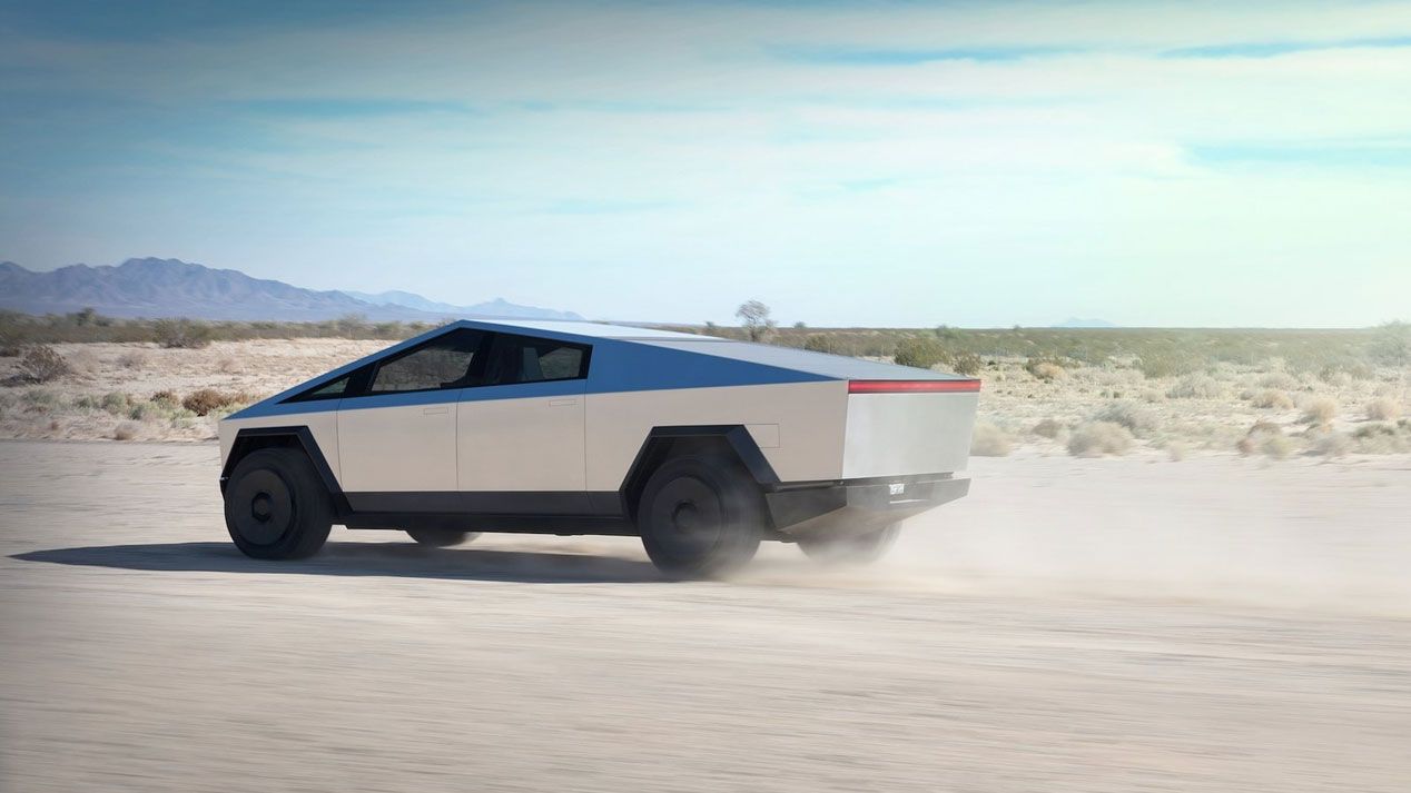 Tesla Cybertruck, las mejores fotos de la futurista pick-up eléctrica