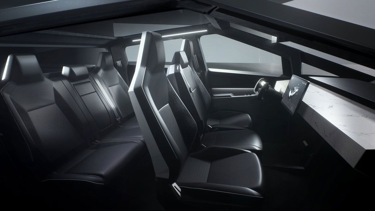 Tesla Cybertruck, las mejores fotos de la futurista pick-up eléctrica