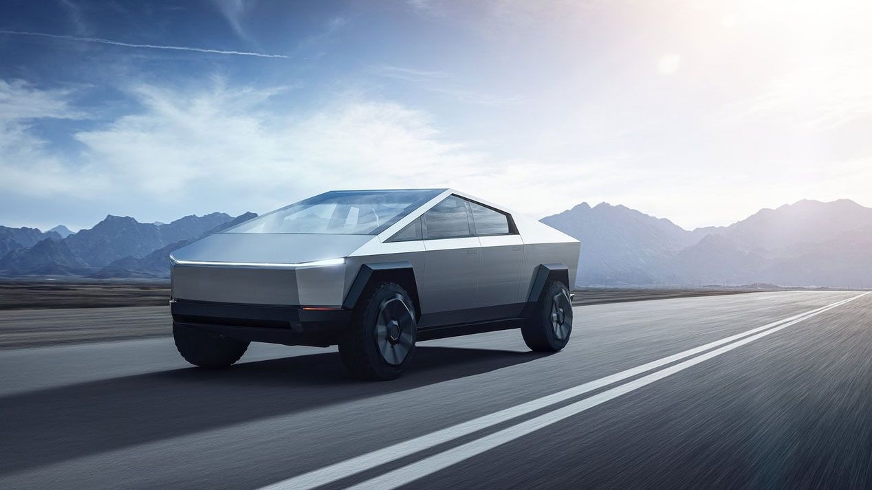 Tesla Cybertruck, las mejores fotos de la futurista pick-up eléctrica