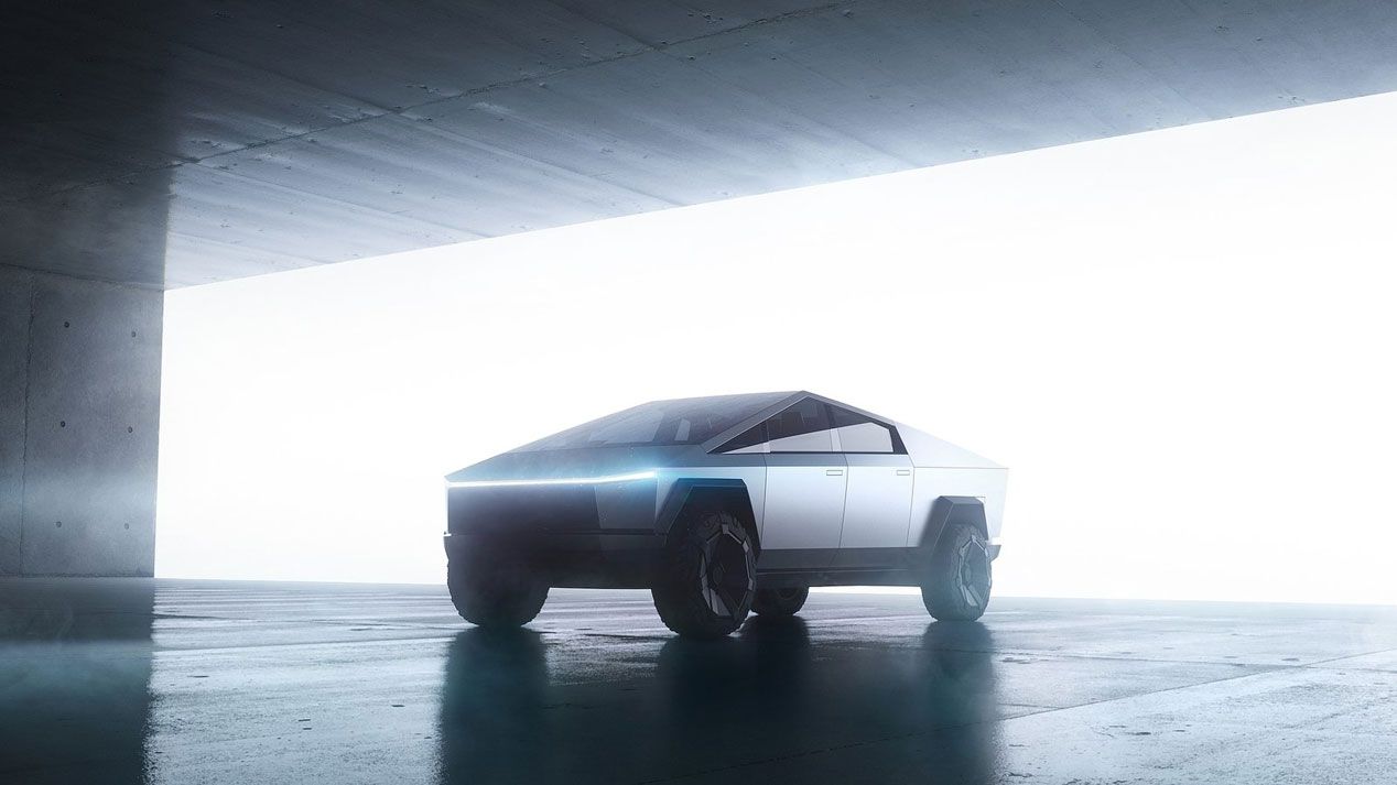 Tesla Cybertruck, las mejores fotos de la futurista pick-up eléctrica