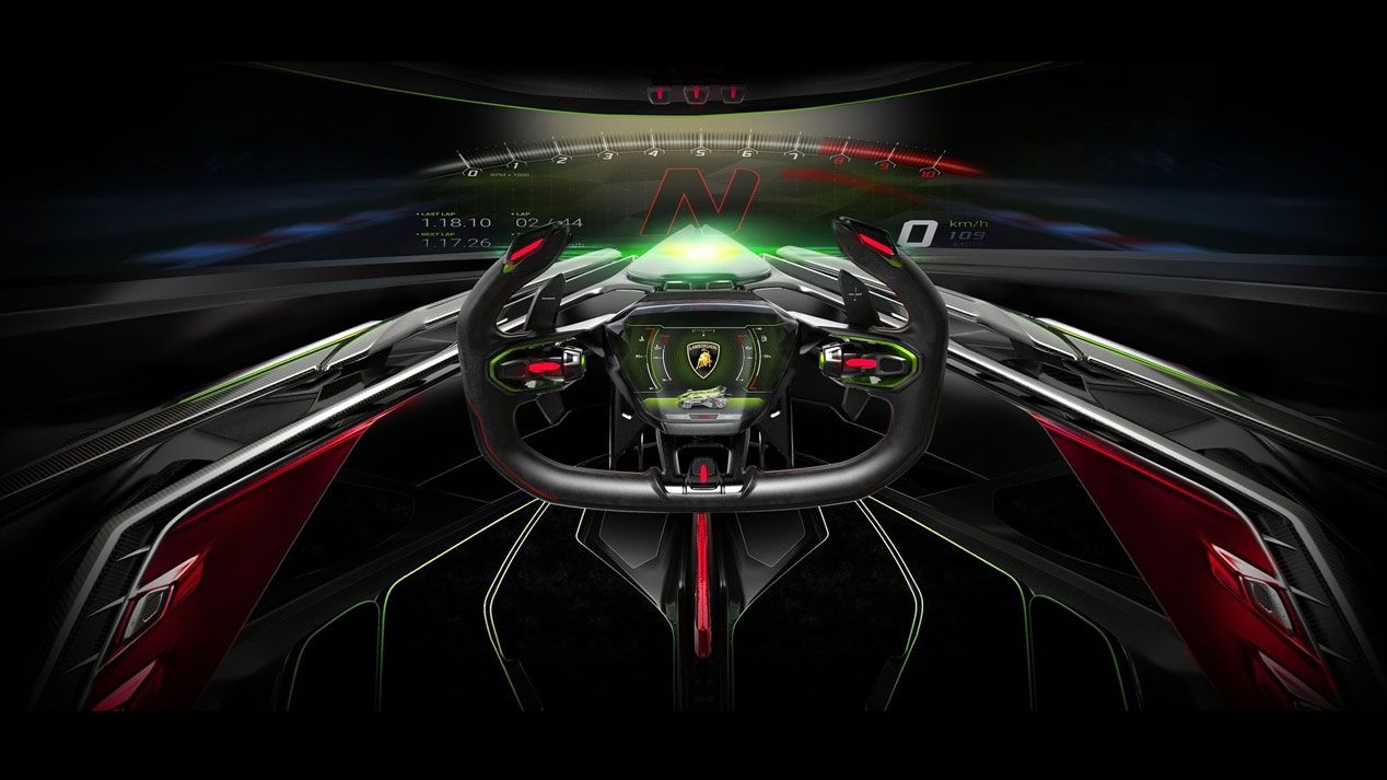 Lamborghini V12 Vision Gran Turismo, sus mejores fotos