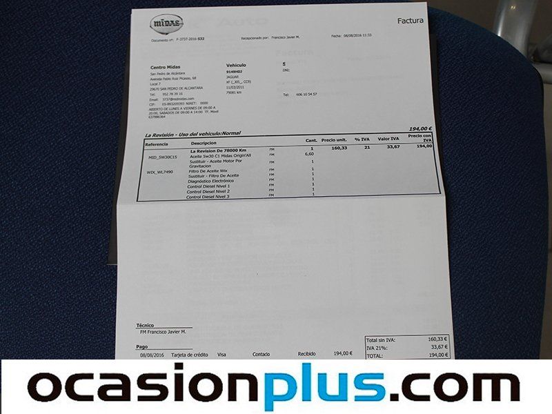 Jaguar XF 3.0 V6 Diesel Luxury 177 kW (240 CV)