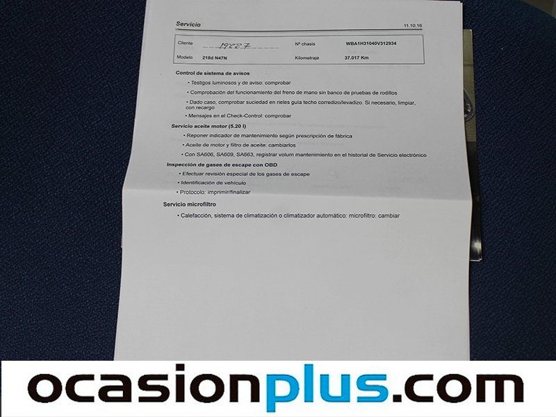 BMW 218 218d Coupe 105 kW (143 CV) PACK M