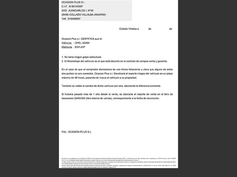 Opel Adam 1.4 NEH S 110kW (150CV)