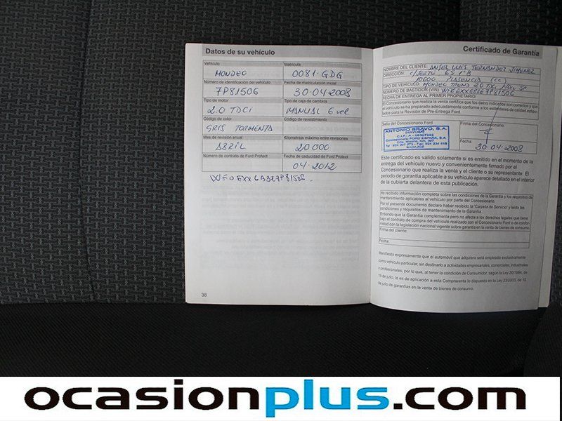 Ford Mondeo 2.0 TDCi 140CV Ghia
