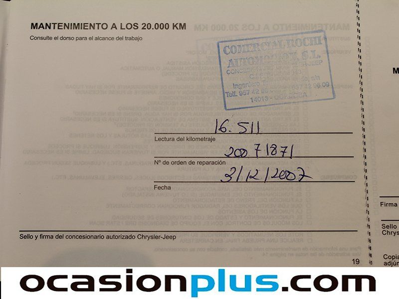 Chrysler Grand Voyager 2.8 CRD Limited Auto 110 kW (150 CV) 7 Plazas