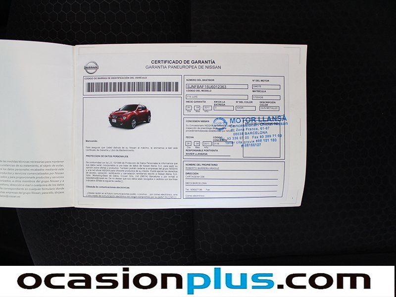 Nissan Juke 1.6 Acenta 4X2 86kW (117CV)