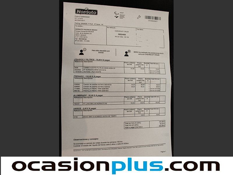 Chevrolet Cruze 2.0 VCDI LT  Clima 120 kW (163 CV)