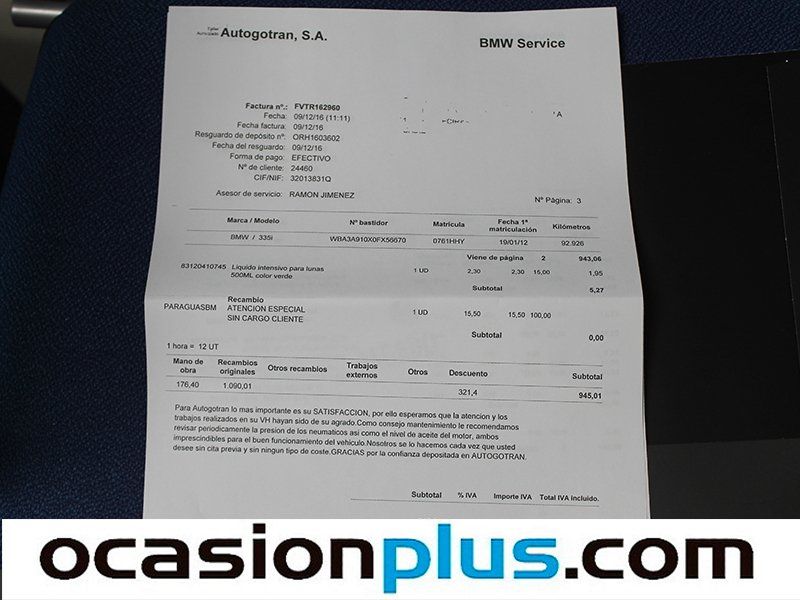 BMW 335 335i Luxury 4p 306cv