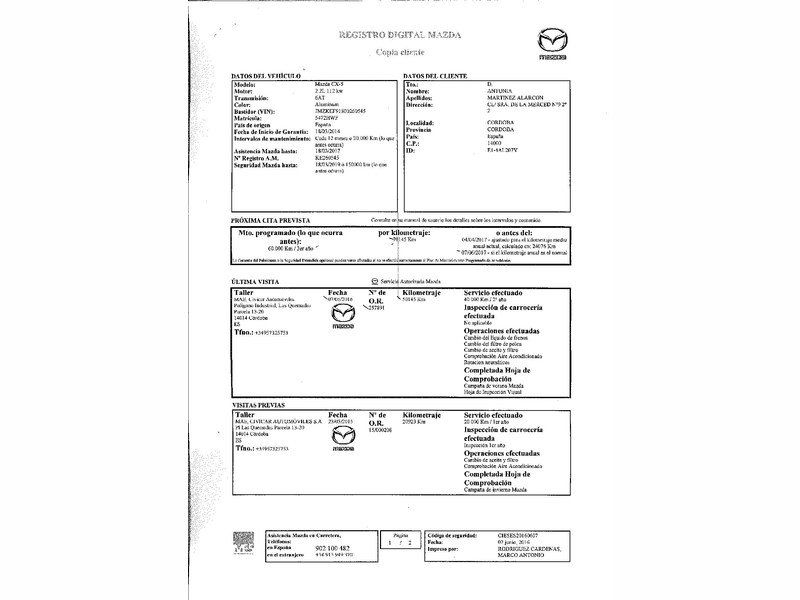 Mazda CX-5 2.2 DE 2WD Style AT 110kW (150CV)