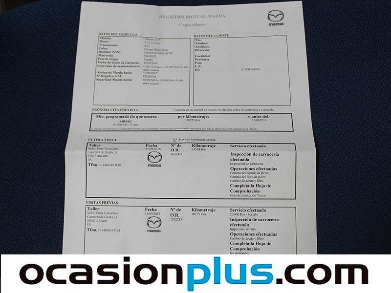 Mazda CX-5 2.2 DE 4WD Aut. Luxury 110kW (150CV)
