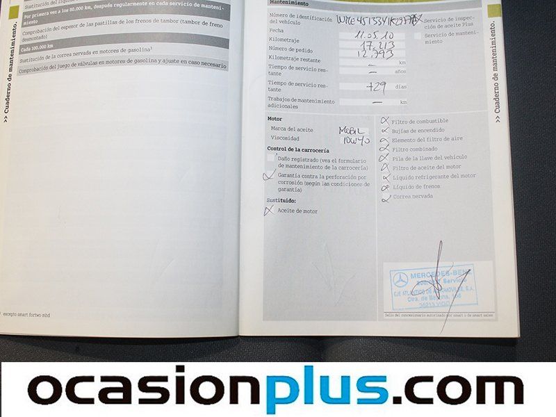 Smart ForTwo COUPE 52  mhd Pure 52 kW (71 CV)