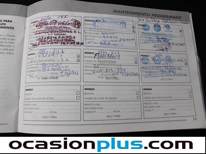 Alfa Romeo 147 1.6 TS Progression 77 kW (105 CV)