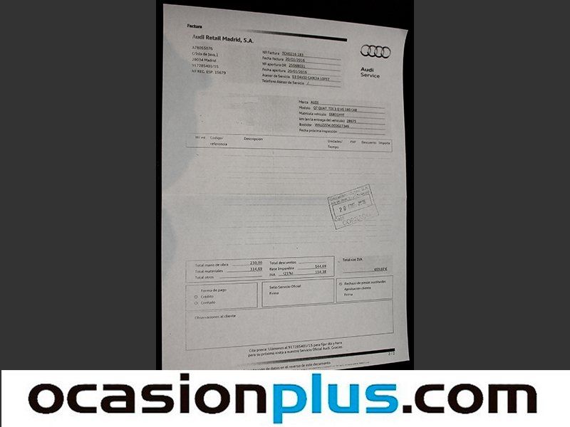 Audi Q7 3.0 TDI Quattro Tiptronic Ambiente 180kW (245CV) 7 PLAZAS