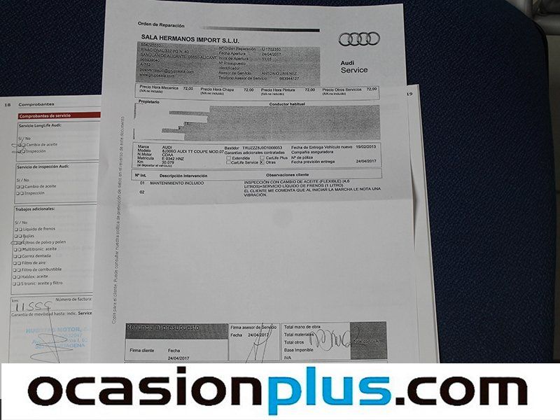 Audi TT 1.8 TFSI Coupe 118 kW (160 CV) PACK SLINE