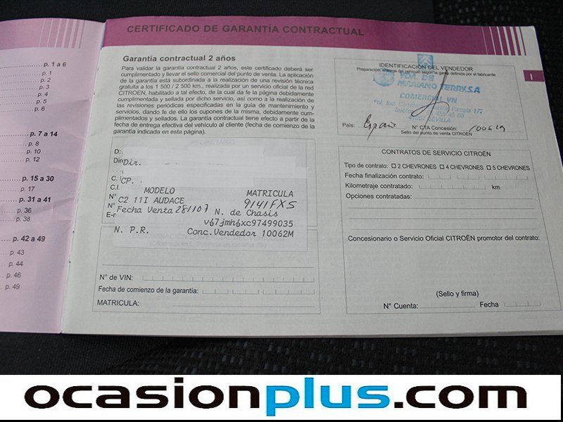 Citroen C2 1.1 Audace 44 kW (61 CV)