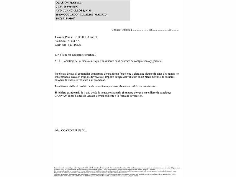 Ford Ka 1.20 Titanium 69cv