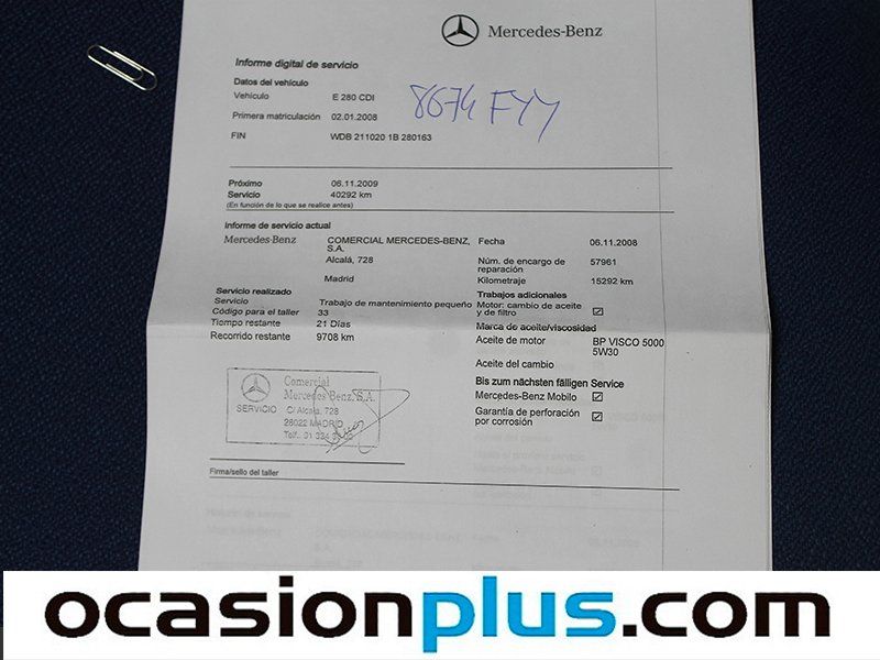 Mercedes-Benz CL E 280 CDI Avantgarde 140 KW (190 CV)