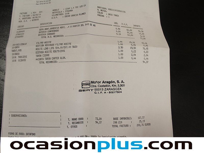 Seat Leon 1.4 TSI Style Copa 92kW (125CV)
