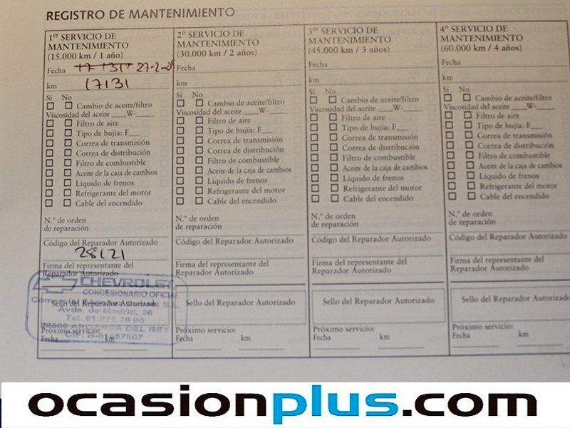 Chevrolet Matiz 1.0 SE 65CV