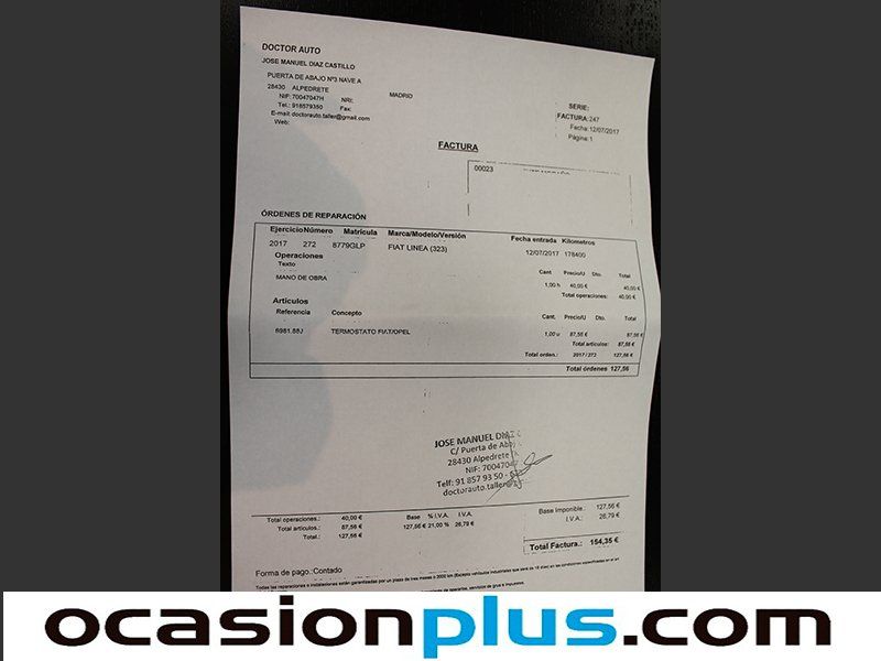 Fiat Linea 1.3 Multijet 16v Dynamic 66 kW (90 CV)