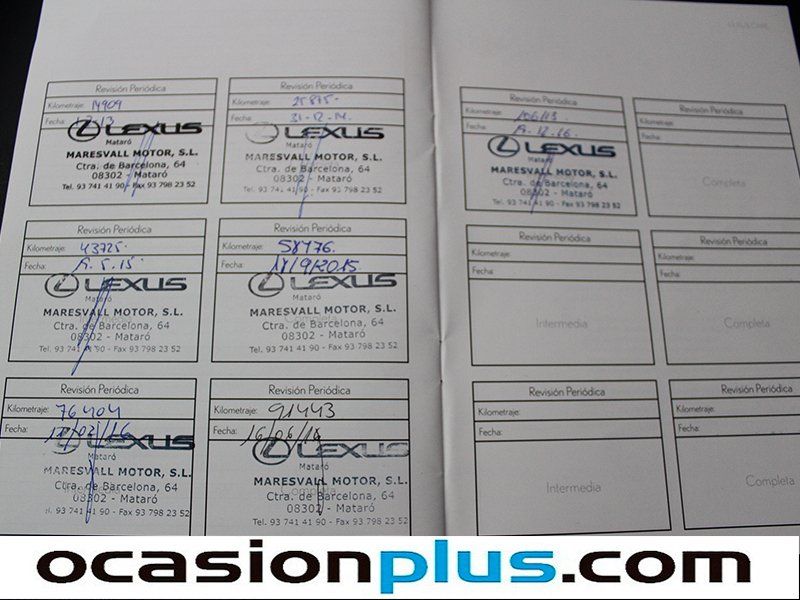 Lexus RX 450h 450h Luxury 220kW (299CV)