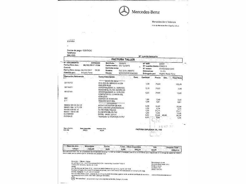 Mercedes-Benz CL GLC 250 d 4Matic AMG Line 150 kW (204 CV)