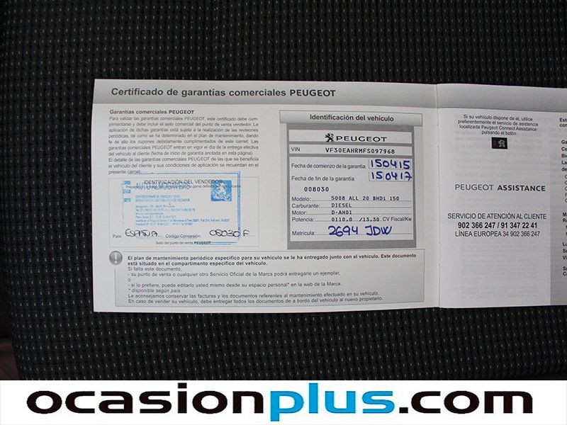 Peugeot 5008 2.0 BlueHDi Allure FAP 110kW (150CV) 7PLAZAS