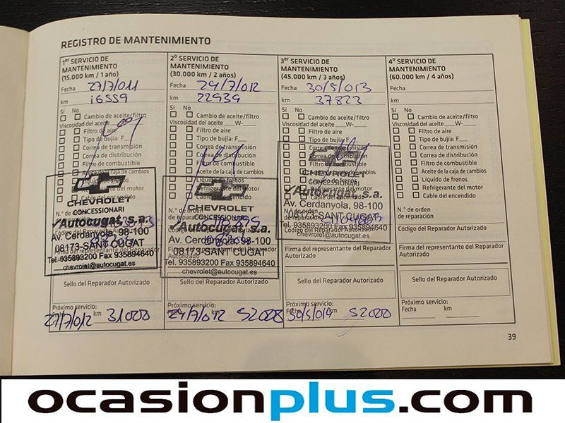 Chevrolet Captiva 2.0 VCDI 16V LTX Auto 7 Plazas 110kW (150CV)