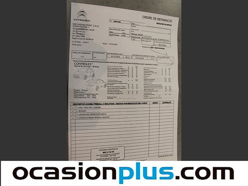 Citroen C4 Picasso BlueHDi 100 SANDS Seduction 73 kW (99 CV)